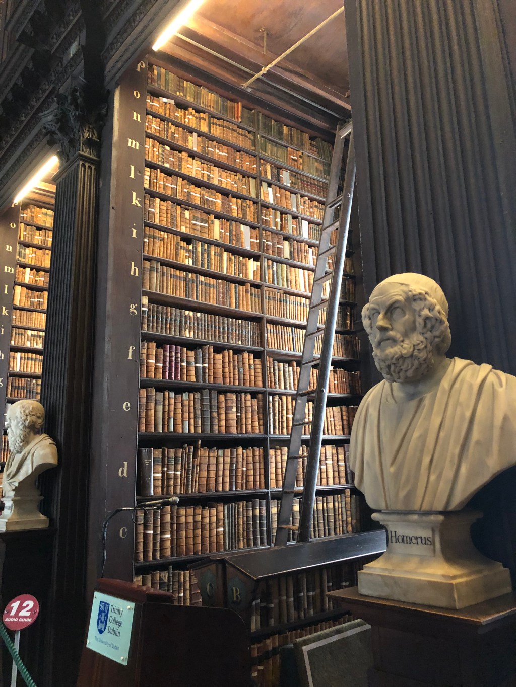 The Long Room in Dublin, Ireland