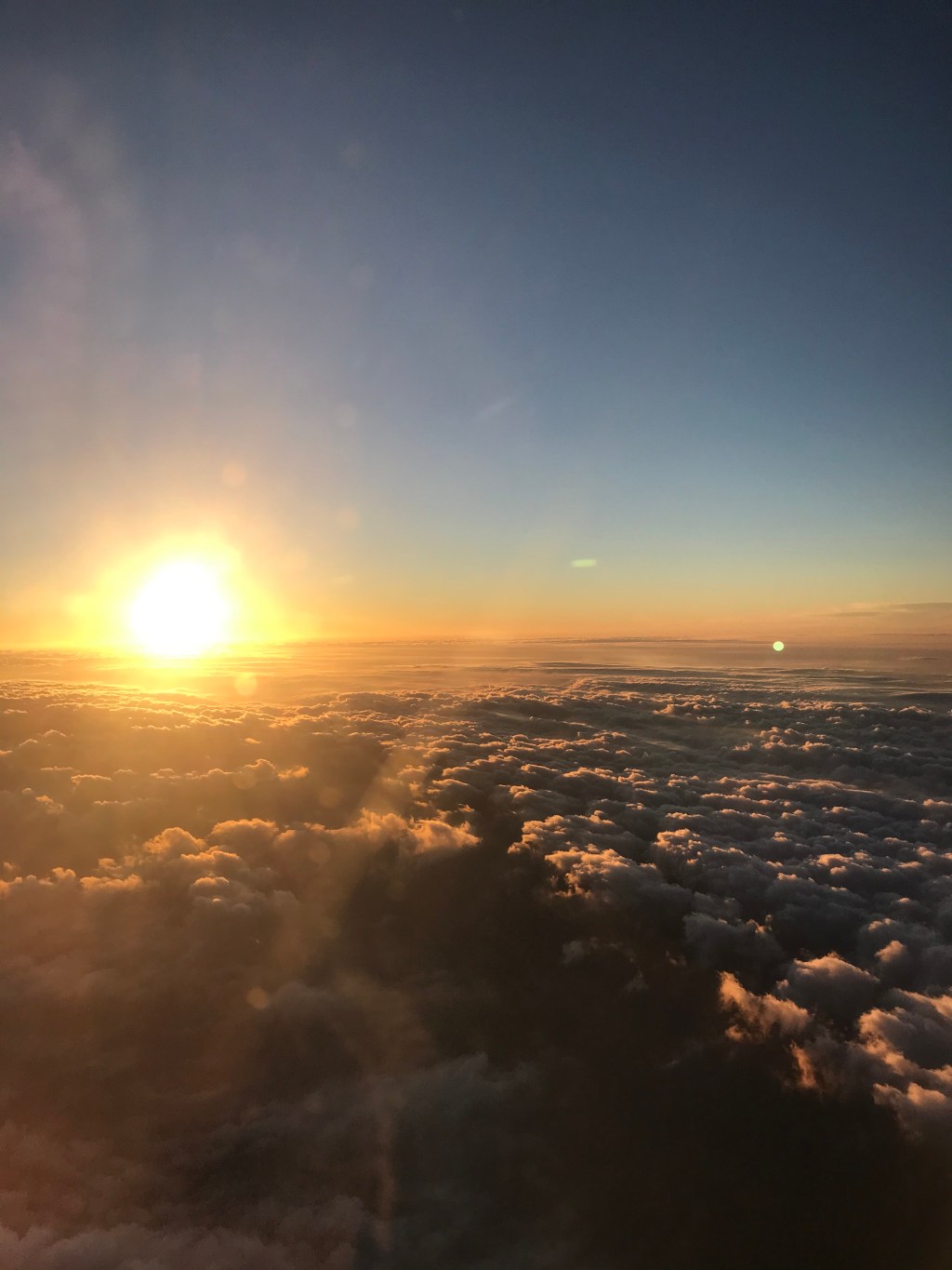 Wordless Wednesday-Above the Clouds